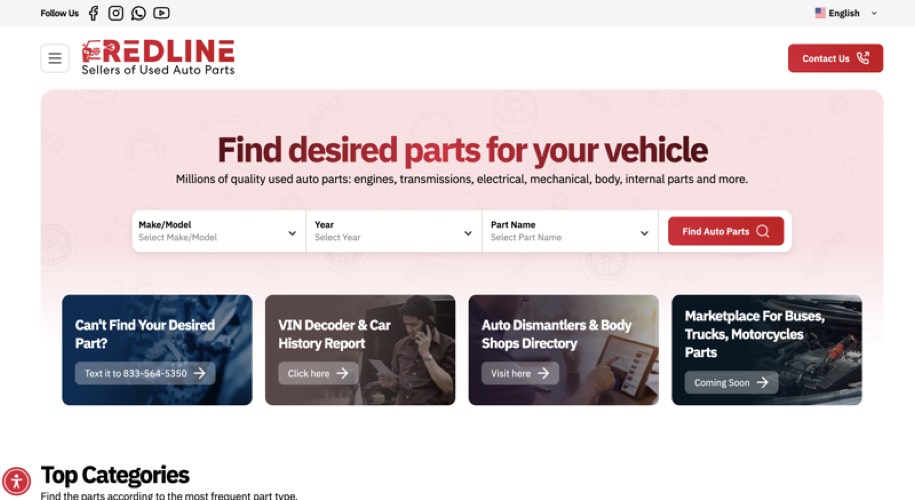 Redline - Find Auto Parts